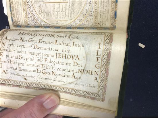 Johannes Kirchring the Younger. Psalter in the German translation of Martin Luther. A calligraphic manuscript on vellum and paper